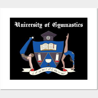 University of Gymnastics (Dark) Posters and Art